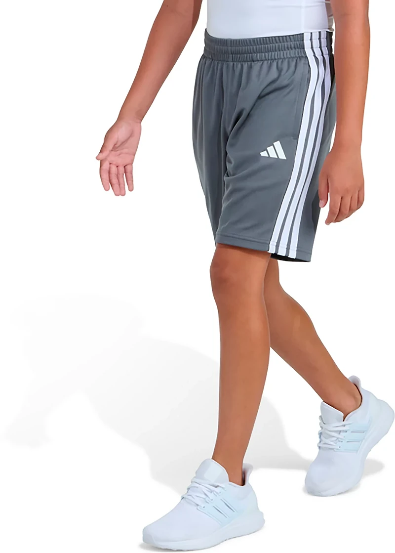 adidas Boys' 3-Stripe Shorts 8