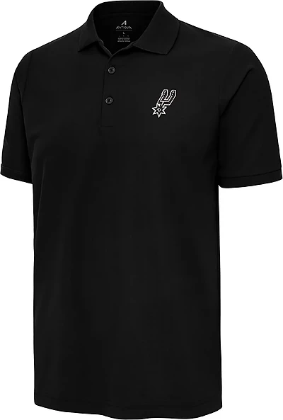 Antigua Men's San Antonio Spurs Legacy Pique Polo Shirt