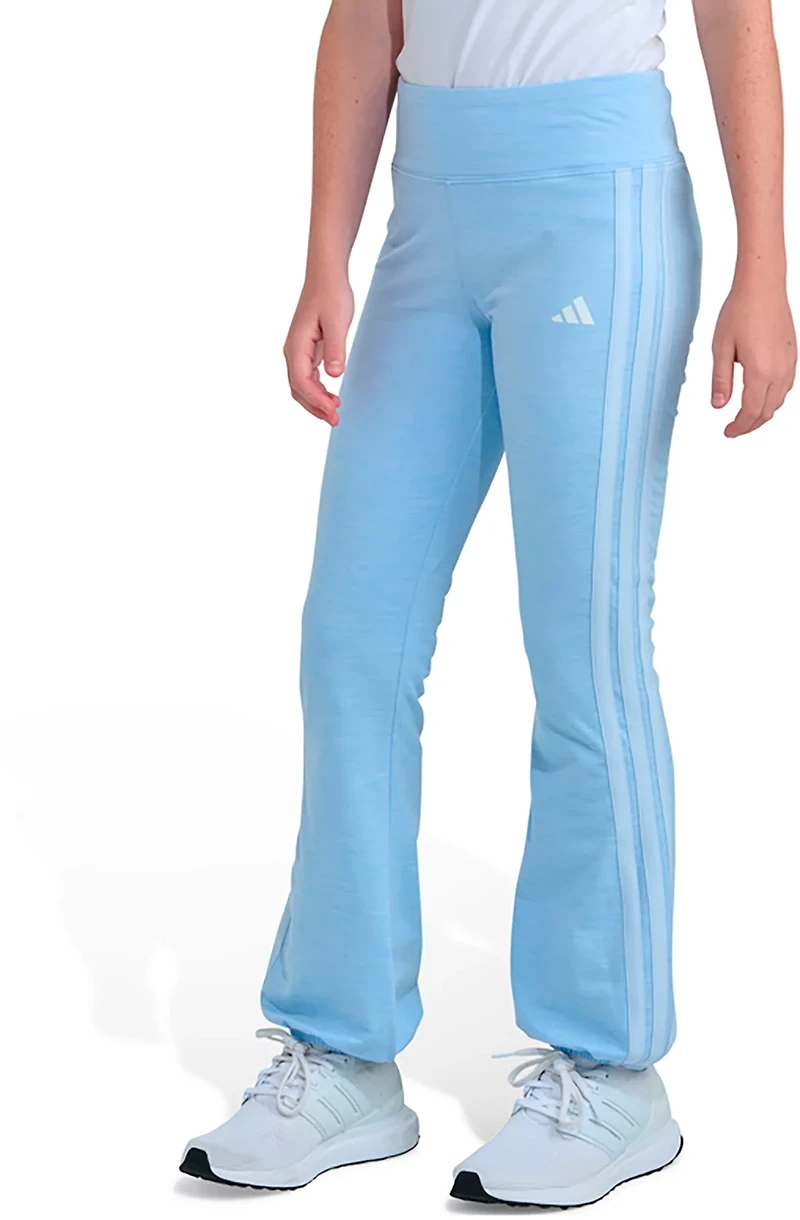 adidas Girls' Melange Puff Cuff Pants