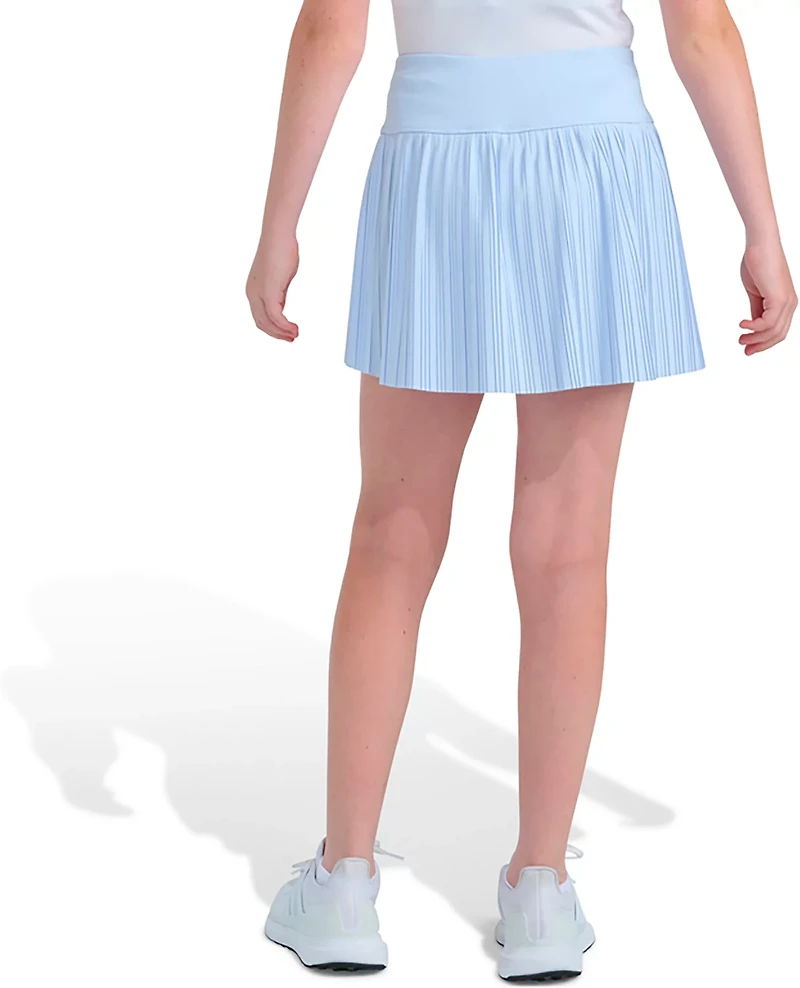 adidas Girls' Woven Pleated Skort