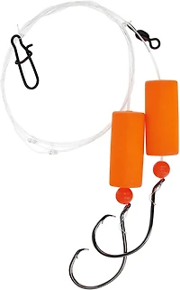 Lazer Sharp Cylinder Float Pompano Double Hook Rig