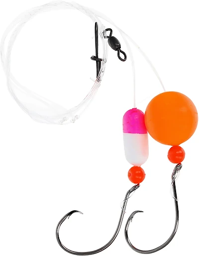 Lazer Sharp Pill Float Pompano Double Hook Rig