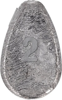 Eagle Claw Cat Claw No Roll Sinkers 4-Pack