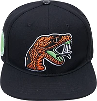 Pro Standard Men's Florida A&M University Primary Logo Mascot Classic Snapback Cap