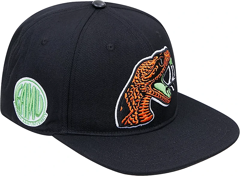 Pro Standard Men's Florida A&M University Primary Logo Mascot Classic Snapback Cap