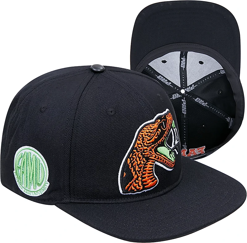 Pro Standard Men's Florida A&M University Primary Logo Mascot Classic Snapback Cap