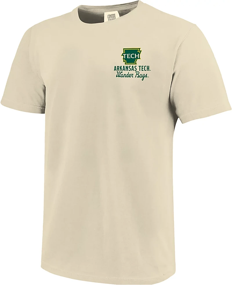 Image One Men's Arkansas Tech Wonder Boys Mascot Overlay Short Sleeve T-shirt