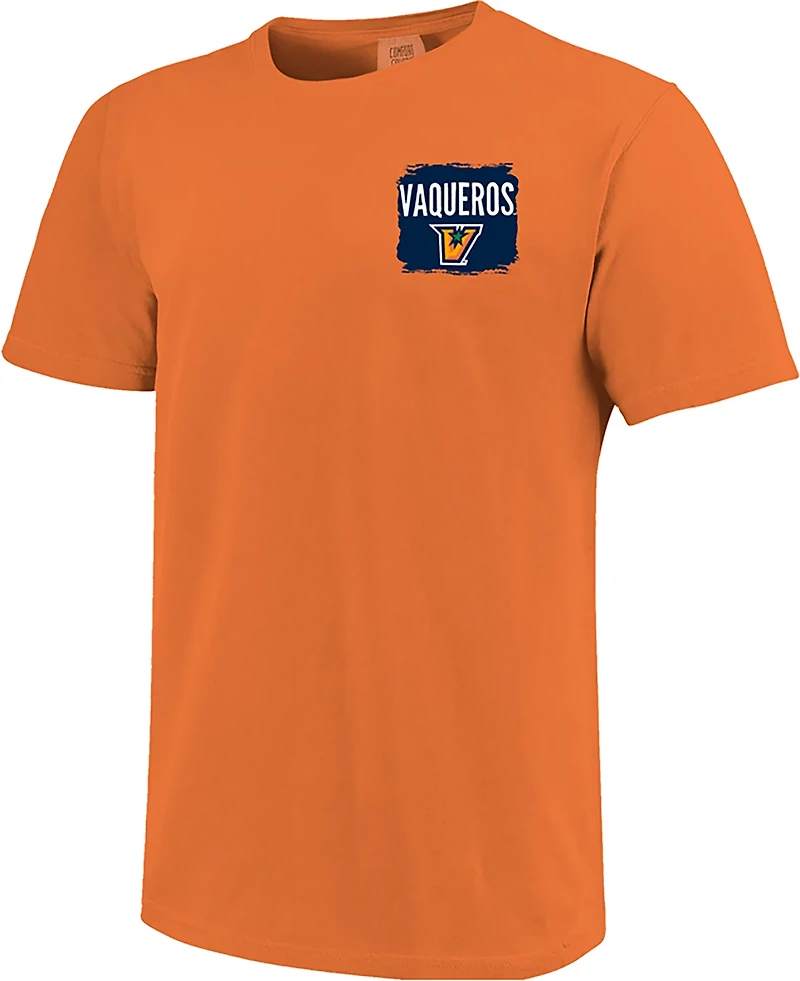 Image One Men's University of Texas Rio Grande Valley Vaqueros Poster Painted Short Sleeve T-shirt