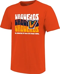 Image One Youth's University of Texas Rio Grande Valley Vaqueros Mascot Wave Short Sleeve T-shirt