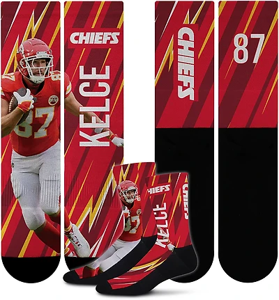 For Bare Feet Youth Kansas City Chiefs Travis Kelce Big Energy Socks