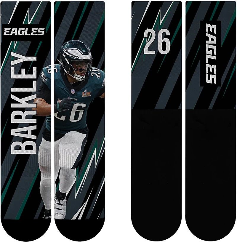 For Bare Feet Philadelphia Eagles Saquon Barkley Big Energy Socks