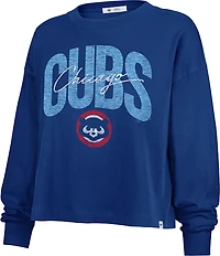 '47 Chicago Cubs Women's Muse Sydney Long Sleeve Graphic T-shirt