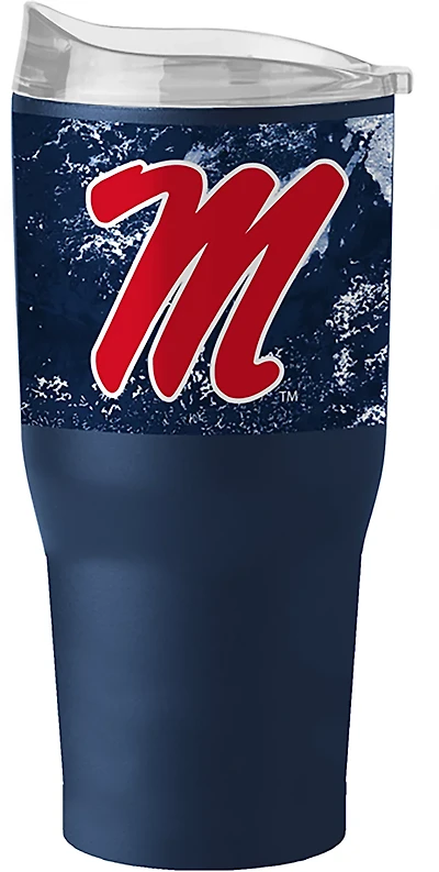 Logo Brands University of Mississippi 30 oz Camo Powder Coat Tumbler
