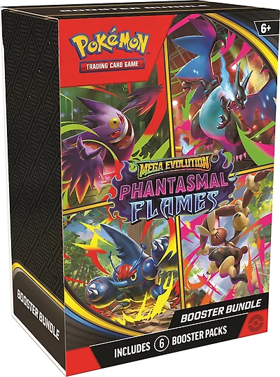 Pokémon Mega Evolutions 2: Phantasmal Flames Booster Bundle