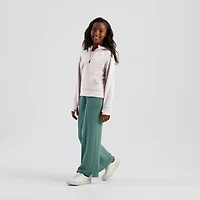 Freely Girls' Sandwashed Lux Half Zip Hoodie