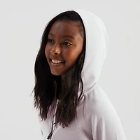 Freely Girls' Sandwashed Lux Half Zip Hoodie