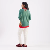 Magellan Outdoors Women's Holiday Reindeer Sweater