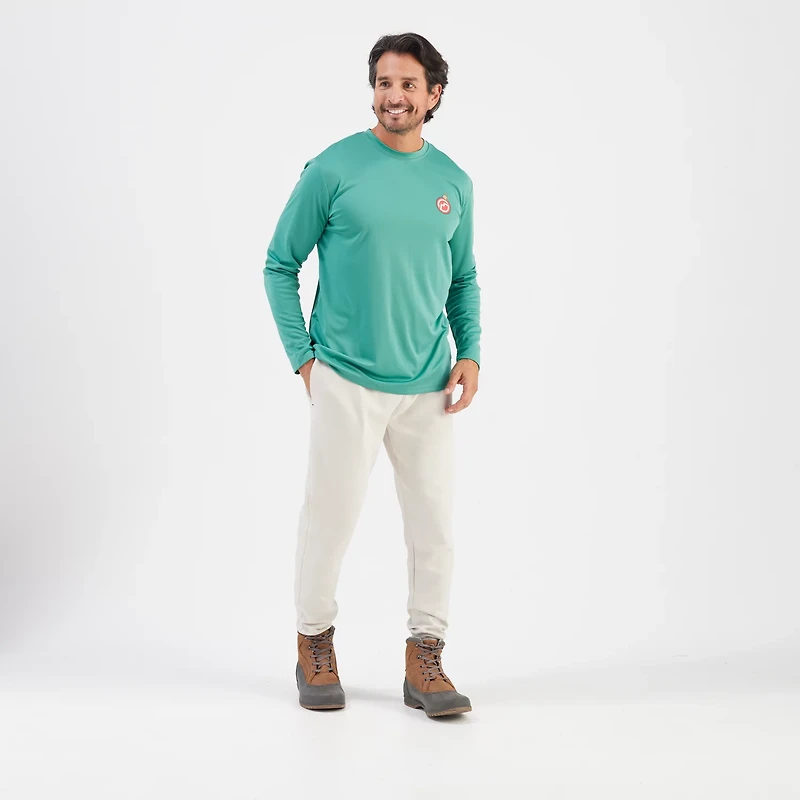 Magellan Outdoors Men's Holiday Catch GFX Crew Long Sleeve T-shirt