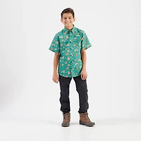 Magellan Outdoors Boys' Laguna Madre Holiday Cookies Fishing Shirt