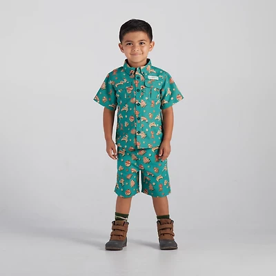 Magellan Outdoors Boys' 4-7 Laguna Madre Holiday Cookies Shirt and Short Set
