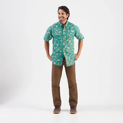 Magellan Outdoors Men's Laguna Madre Holiday Cookies Fishing Shirt