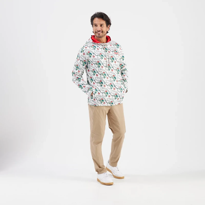 Magellan Outdoors Men's Holiday Catch Fleece Hoodie