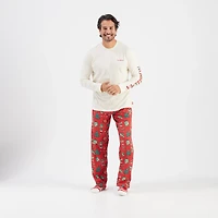 Magellan Outdoors Men's Grotto Falls Holiday Illustrations Long Sleeve T-shirt