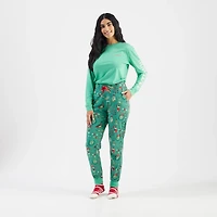 Magellan Outdoors Women's Holiday Illustrations Lounge Pants