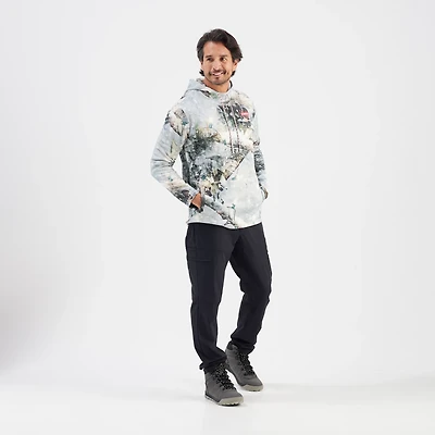 Magellan Outdoors Men's Holiday Mossy Oak Break-Up Country Snowdrift 2.0 Hoodie