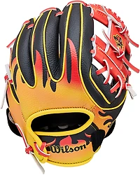 Wilson A200 10 in Firefighters EZ Catch T-Ball Glove