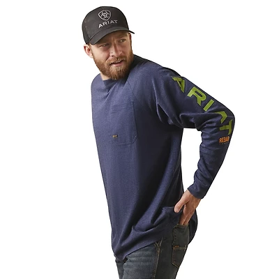 Ariat Men's Rebar™ CottonStrong™ Long Sleeve T-shirt