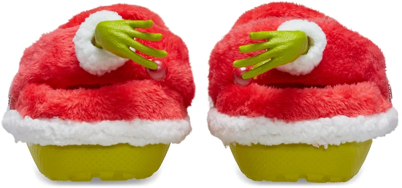 Crocs Adults The Grinch Classic Fleece Lined Clogs