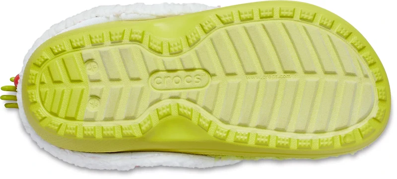 Crocs Adults The Grinch Classic Fleece Lined Clogs