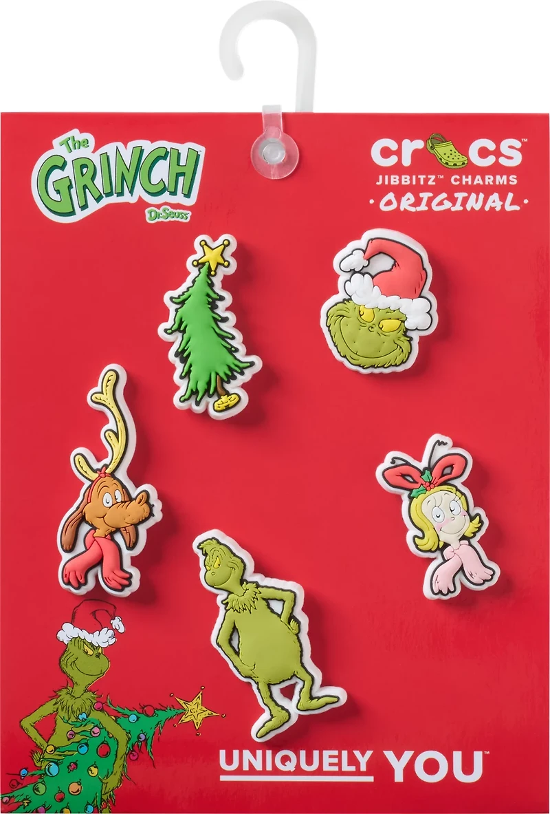 Crocs Jibbitz The Grinch 5-Pack