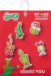 Crocs Jibbitz The Grinch 5-Pack