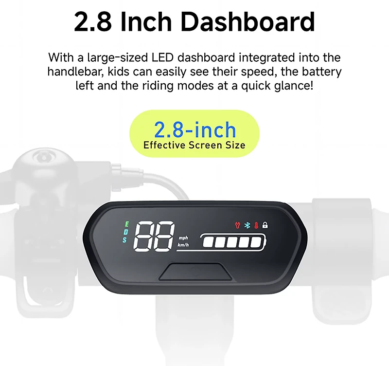 Segway Kids' Ninebot C2 Pro E-KickScooter