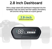 Segway Kids' Ninebot C2 Pro E-KickScooter