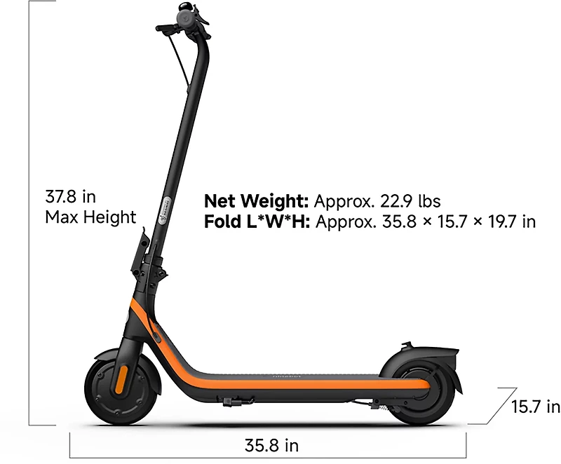Segway Kids' Ninebot C2 E-KickScooter