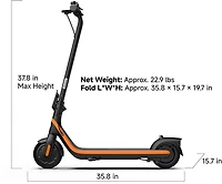 Segway Kids' Ninebot C2 E-KickScooter