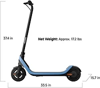 Segway Kids' Ninebot C2 Lite E-KickScooter