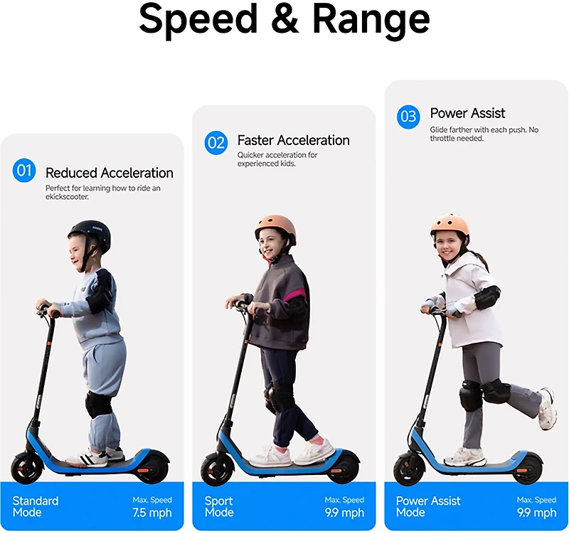 Segway Kids' Ninebot C2 Lite E-KickScooter