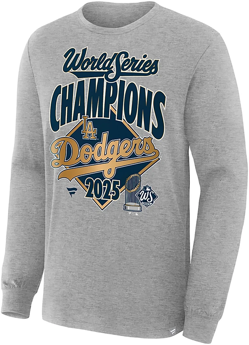 Fanatics Men's Los Angeles Dodgers World Series Champions Locker Room Long Sleeve T-Shirt