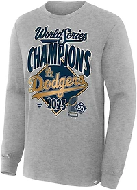 Fanatics Men's Los Angeles Dodgers World Series Champions Locker Room Long Sleeve T-Shirt