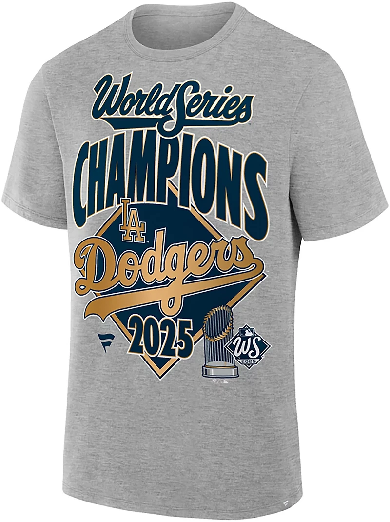Fanatics Men's Los Angeles Dodgers Mlb World Series Champions Authentic Locker Room T-Shirt