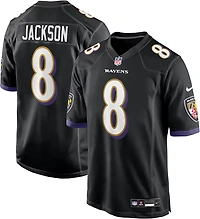 Nike Men's Ravens Lamar Jackson #8 Name & Number Alternate Game Jersey
