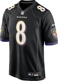 Nike Men's Ravens Lamar Jackson #8 Name & Number Alternate Game Jersey