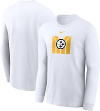 Nike Men's Pittsburgh Steelers Team Outline Alt Long Sleeve T-shirt