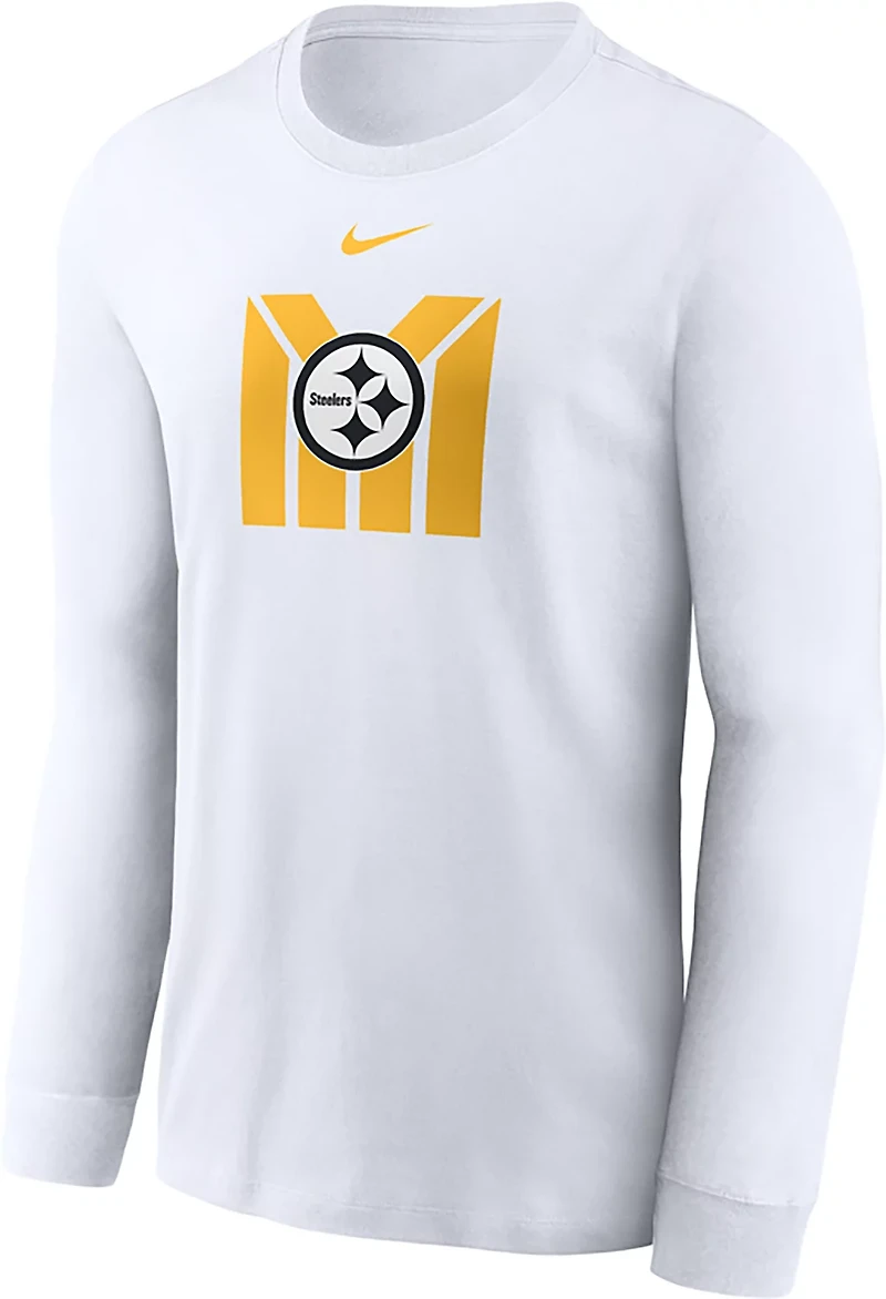 Nike Men's Pittsburgh Steelers Team Outline Alt Long Sleeve T-shirt