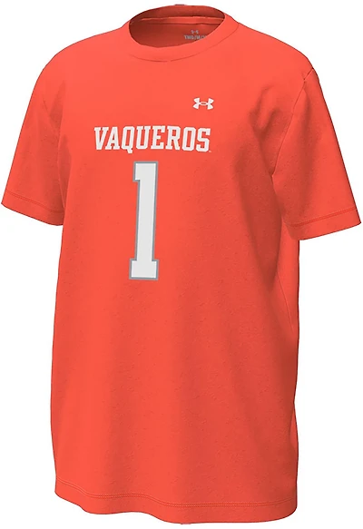 Under Armour Boys' UT Rio Grande Valley Vaqueros School Shirzee Short Sleeve T-shirt