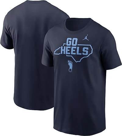 Jordan Men's North Carolina Tar Heels Go Heels State Short Sleeve T-shirt